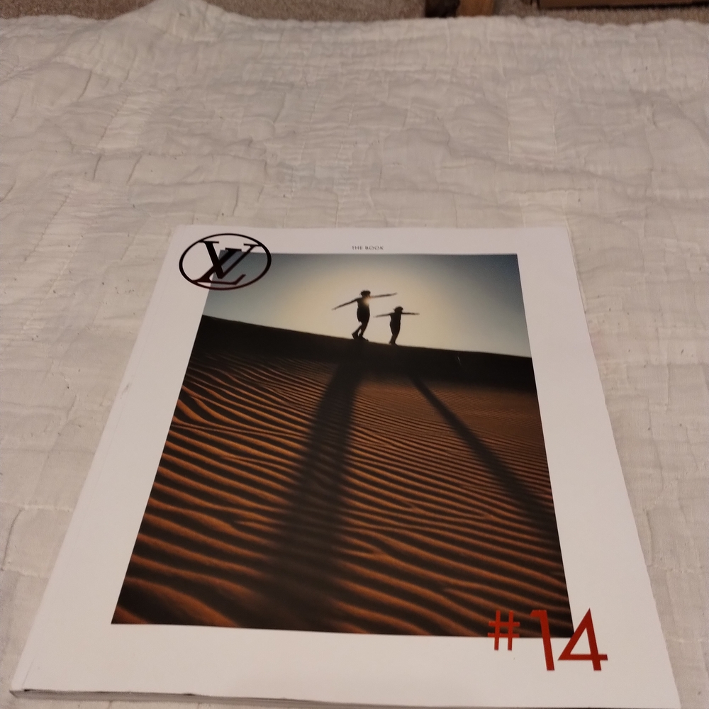 Louis Vuitton Coffee Table Book with Desert Scene
